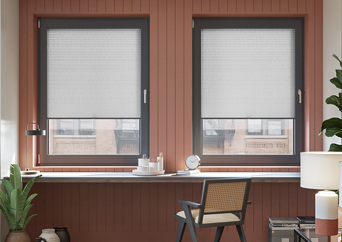 Obscura, Silver - Stick Fit Honeycomb Blind - Image 3